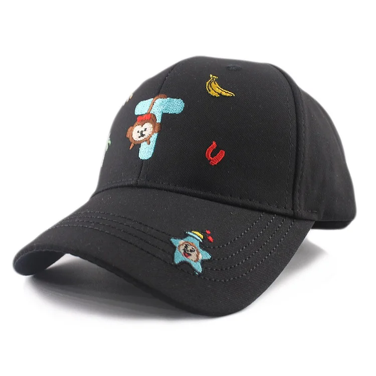 Summer Kids Baseball Caps For Girls Cartoon Hat Adjustable Outdoor Sport Caps Casual Beauty Colorful Boys Gorras