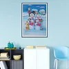 Diamond Painting -DIY Full Square Drill Snowman Family