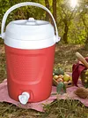 1 Gallon Drinks Jug with Handle 2 Water Outlet Large Capacity for Camping Hiking