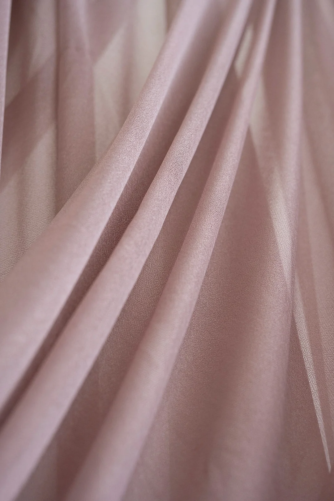 2 Panels Sheer Wedding Arch Draping 30" w x 32ft - 12 Colors