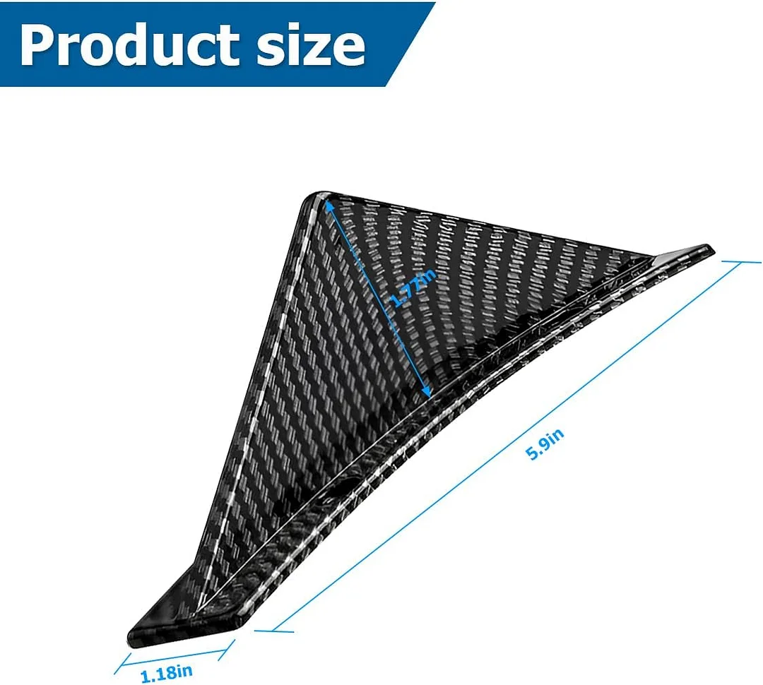 4pcs Car Lower Bumper Lip Diffuser, Anti-collision Accessories Spoiler Protector