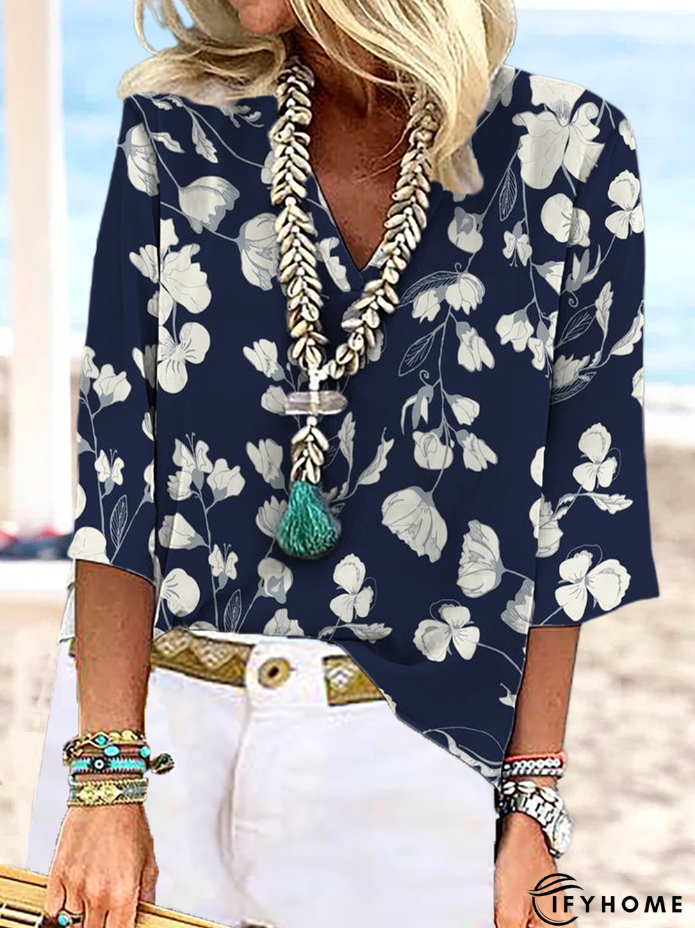 Floral Casual Top | IFYHOME