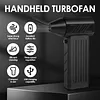 Turbo Fan, 2024 New Powerful Blower, 110000rpm Handheld Mini Turbo Violent Fan Turbo Jet Blower Turbo Jet Fan Adjustable Speed Mini Air Blower Duster with High Speed Duct Fan for Car Home Clean