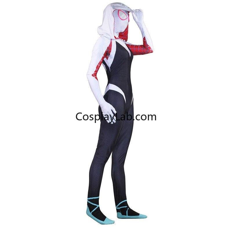 Spiderman Gwen Stacy Cosplay Costume
