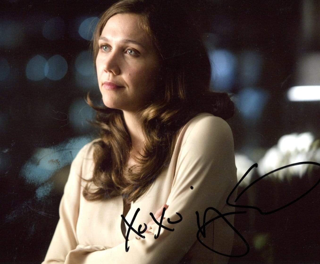 ACTRESS Maggie Gyllenhaal BATMAN autograph, signed Photo Poster painting