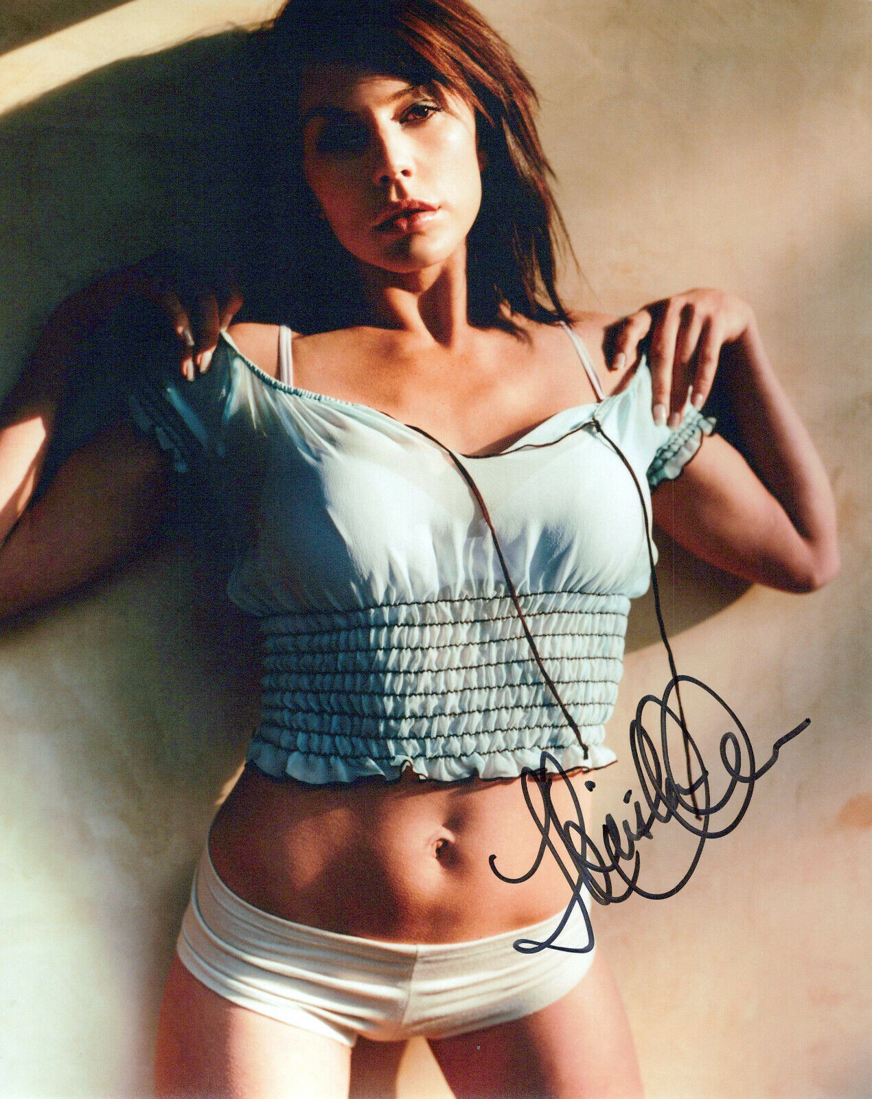 Krista Allen glamour shot autographed Photo Poster painting signed 8x10 #11