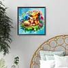 Diamond Painting -DIY Round Drill Cartoon Lions
