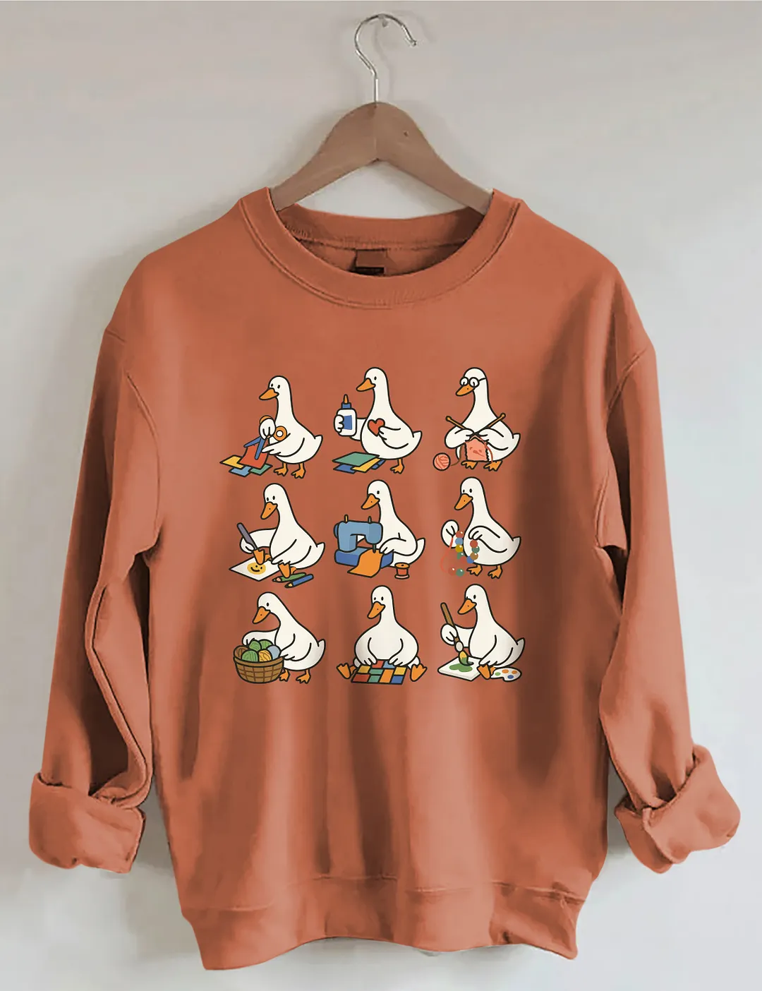 Funny Goose Crafter Sweatshirt