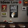 I'm not drunk I'm speaking cursive - Metal Tin Signs(8*12Inch/12*16Inch) - Bar