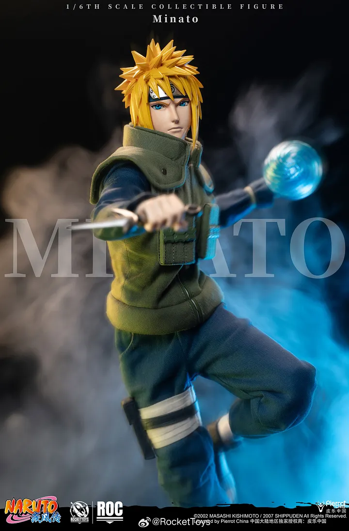 ROCKETTOYS Studio -naruto Shippuden Minato Namikaze Yellow Flash