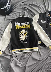 Human Made x A$AP Rocky Human Testing Varsity Jacket