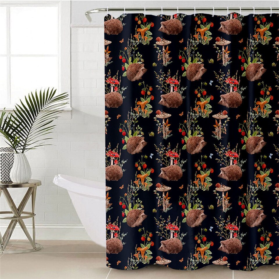 

Hedgehog - Print Shower Curtain, 180*180cm, 501 Original