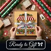 (25x25cm)DIY Pearl Painting Xmas Framed Handmade Pearl Material Art Kit Living Room Decor