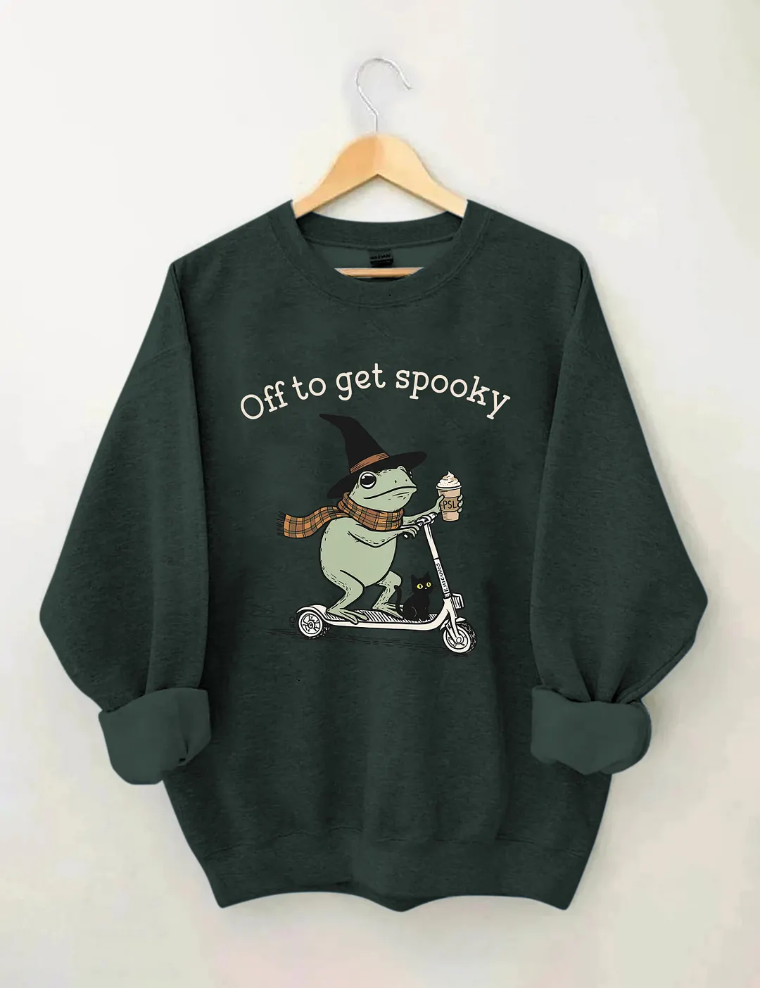 Off To Get Spooky Sweatshirt