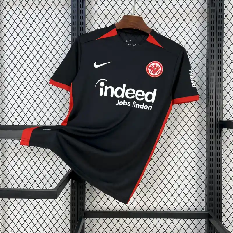 24/25 Frankfurt Black Soccer Jersey Away