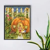 Diamond Painting-DIY Full Round Drill  The Pumpkin House