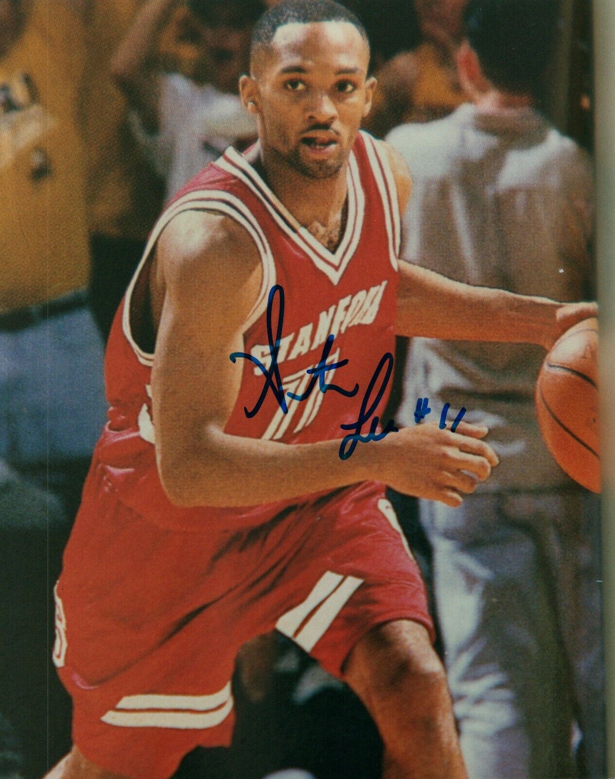 Arthur Lee NCAA College Stanford Hand Signed Autograph 8x10 Photo Poster painting