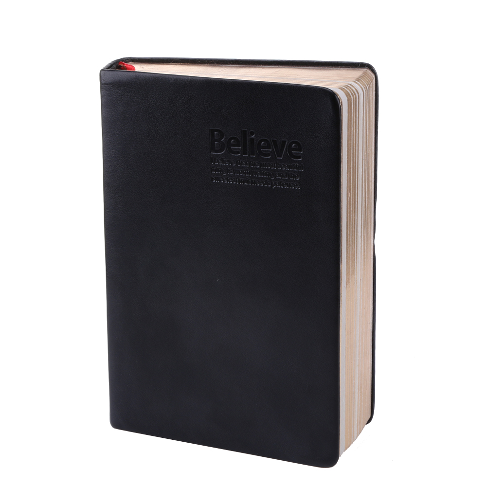 

Vintage Thick Paper Notebook Notepad Leather Bible Diary Book, 501 Original