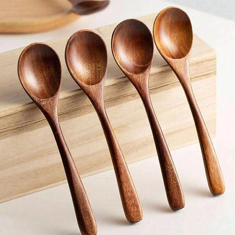 Natural Wooden Spoon Set
