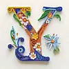 Letter Special Shaped 5D DIY Partial Drill Diamond Painting Kits for Adults Beginners Home Decor Diamond Dots Paintings Diamonds Paintings Gem Art 11.81 X11.81inch