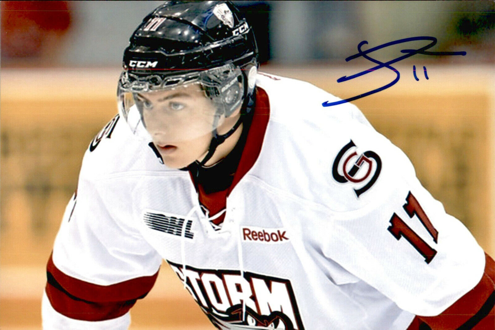 Jason Dickinson SIGNED autographed 4x6 Photo Poster painting GUELPH STORM / DALLAS STARS #2