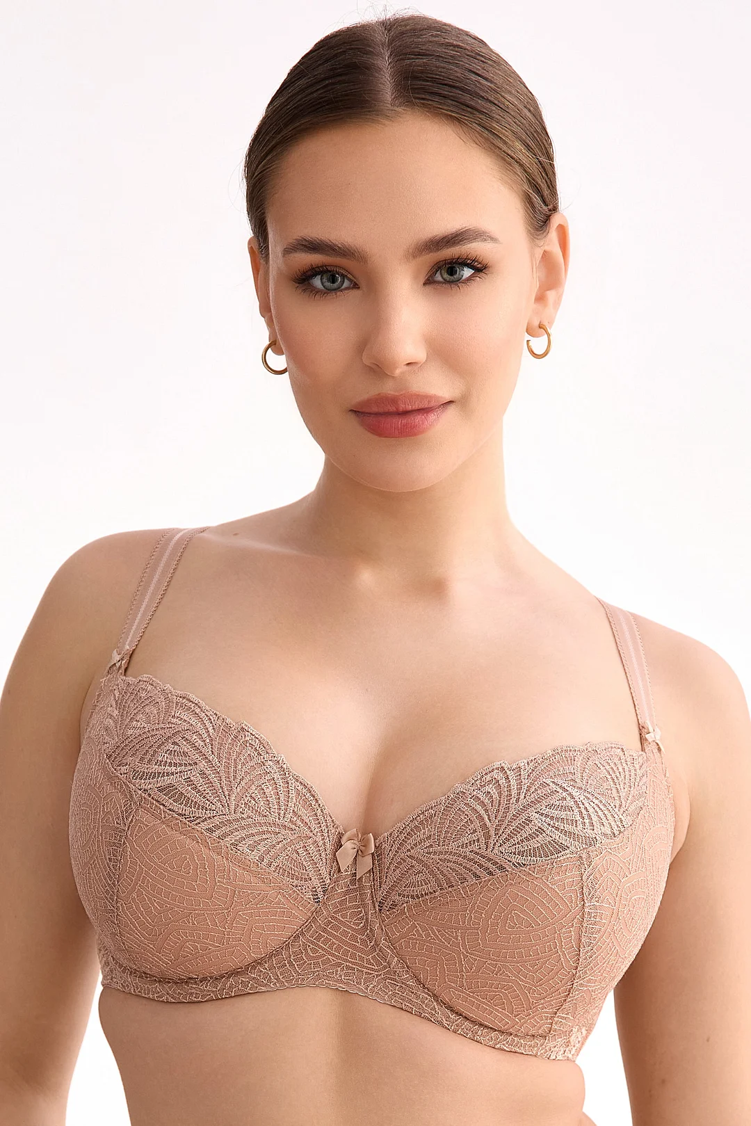 Biustonosz Rina beżowy B150 Semi Soft