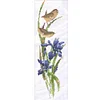 Bird Flower - 9CT Partial Beaded Cross Stitch Kit(16x53cm)