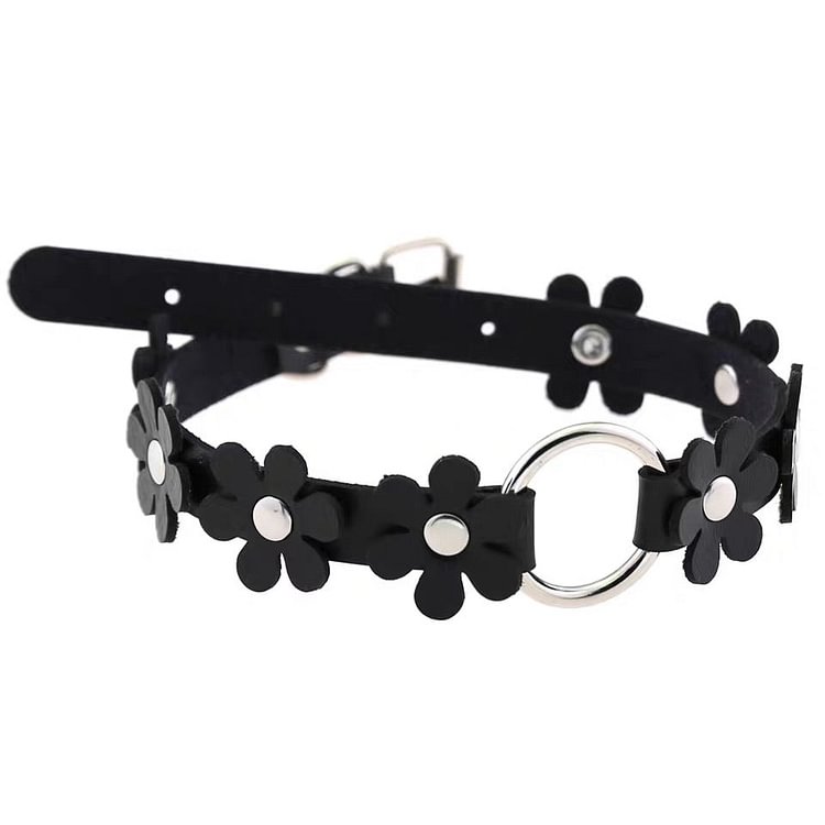 Flowers O-Style Choker