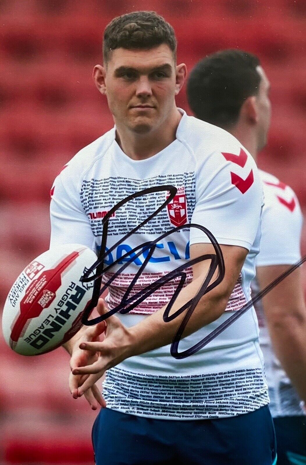 Robbie Mulhern Genuine Hand Signed 6X4 Photo Poster painting - England