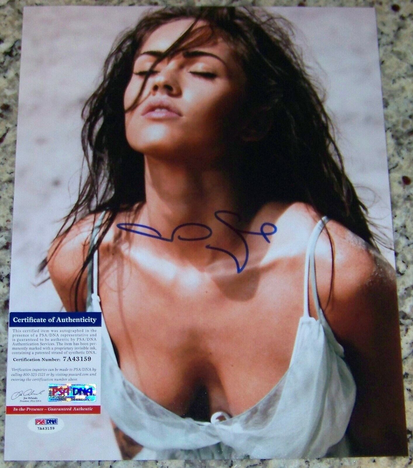 BUY IT NOW SALE Megan Fox Signed Autographed 11x14 Photo Poster painting PSA IN THE PRESENCE COA