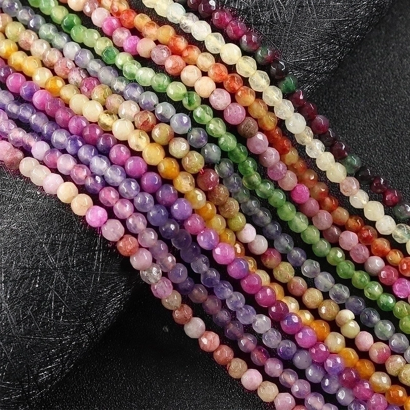 1 Set Quartz Rock Jade Color Block