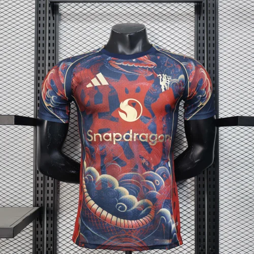 2025/2026 Player Version Manchester United Special Edition Red Football Shirt 1:1 Thai Quality