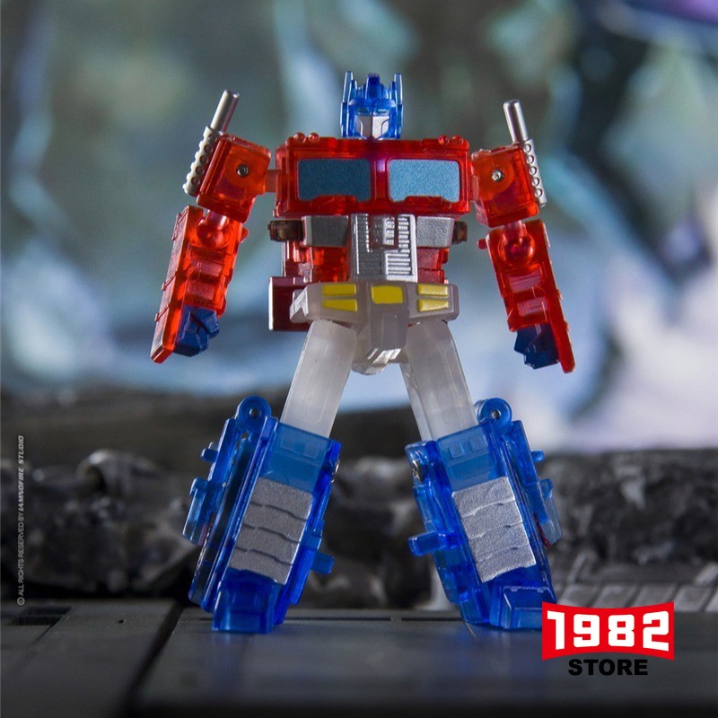 Mr.Wu DW-E04T OPRIMECOMMANDER Color Transparent Mini Transformers  Action Figure