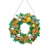 DIY Christmas Wreath Art Acylic Crystal Rhinestone Hanging Craft Kits