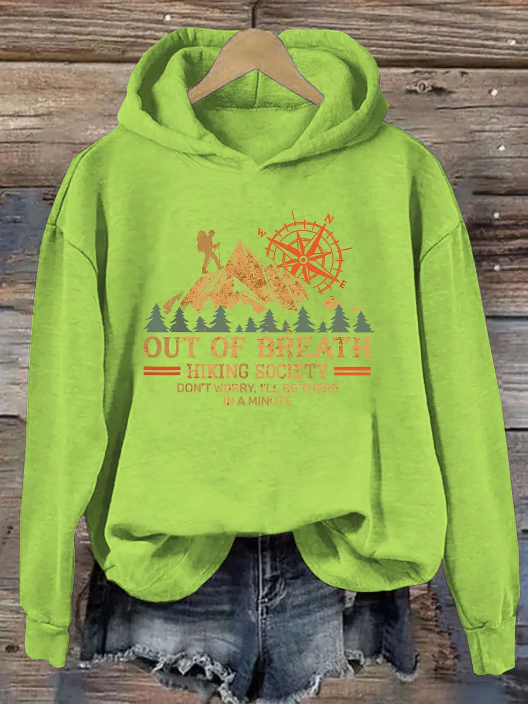 Out Of Breath Hiking Society Hoodie