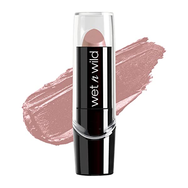 wet n wild Silk Finish Lipstick| Hydrating Lip Color| Rich Buildable Color| Will You Be With Me? Pink, 0.13 Ounce (Pack of 1) Will You Be With Me? 1 Count (Pack of 1)
