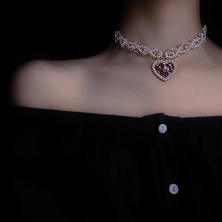 Fashion Pearl Temperament Collarbone Necklace SP15574