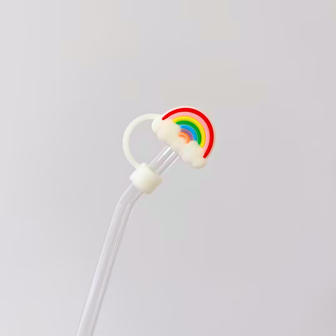 Maneifurui™  Rainbow Straw Topper 
