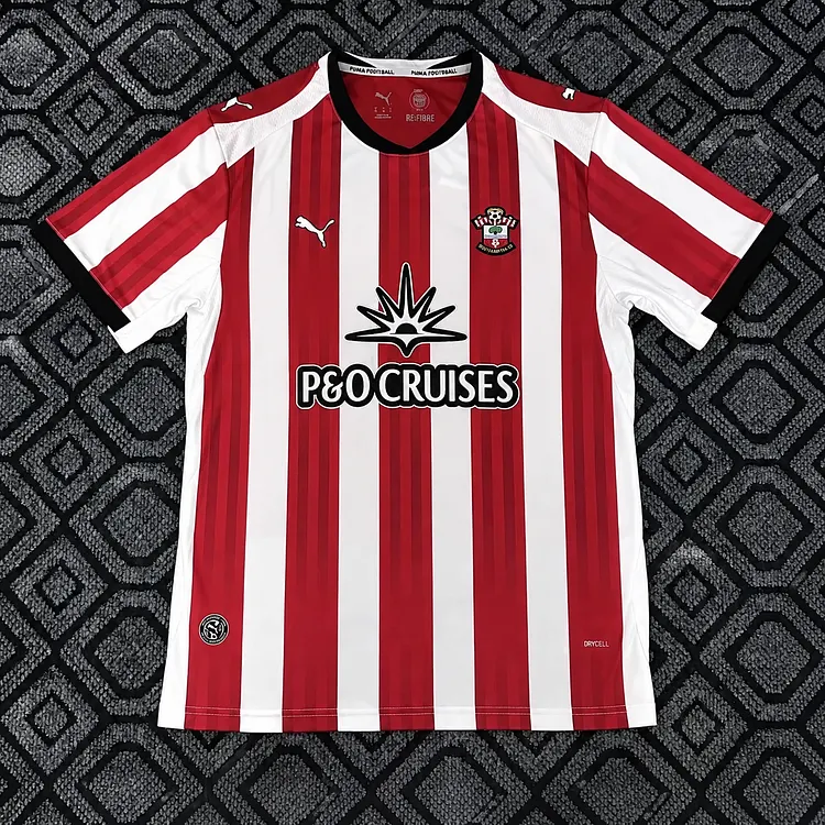 【S~4XL】Southampton 26/27 Home Jersey - With sponsors 1:1 Thai Quality
