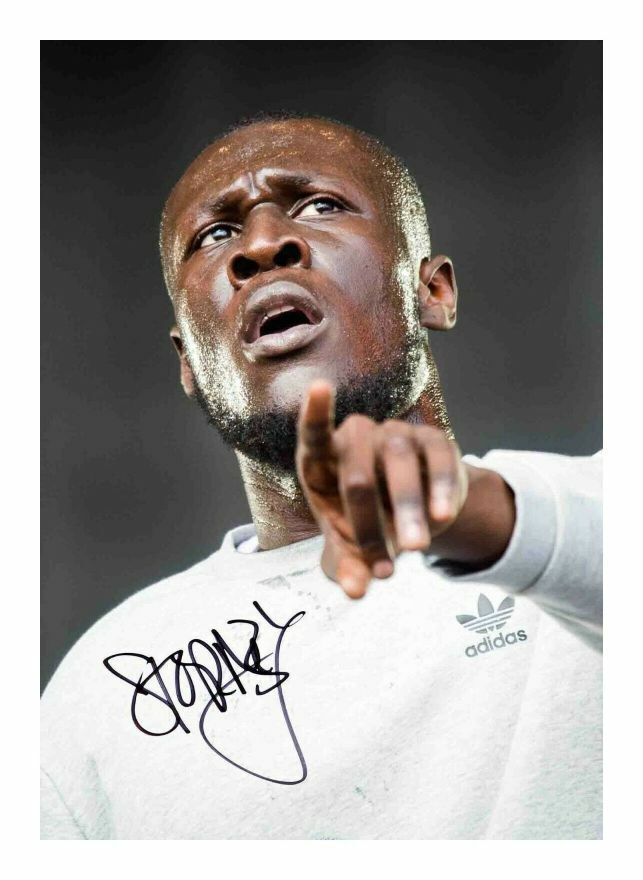 STORMZY AUTOGRAPH SIGNED PP Photo Poster painting POSTER