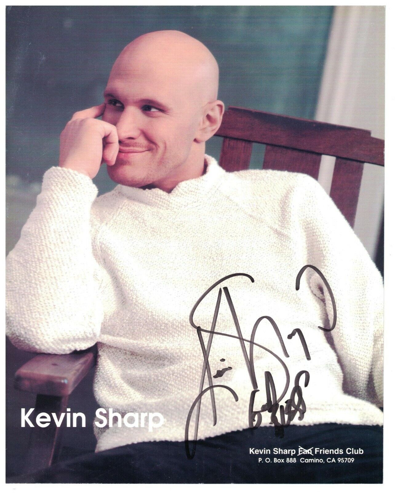 Kevin Sharp Signed Autographed 8 x 10 Photo Poster painting Country Music Singer