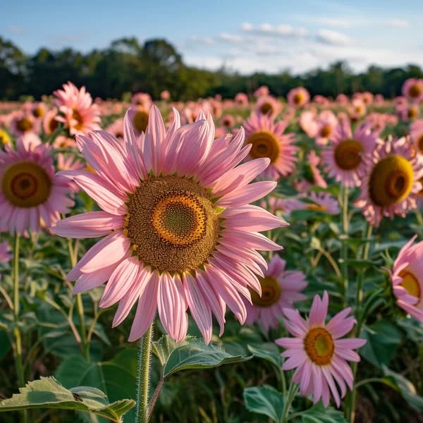 🌻Rare Pink Sunflower