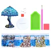 Diamond Painting Mushroom All Blue Ornaments Lamp