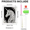 Diamond Painting-DIY Special Shaped Drill Pearl Painting Unicorn(30x40cm)