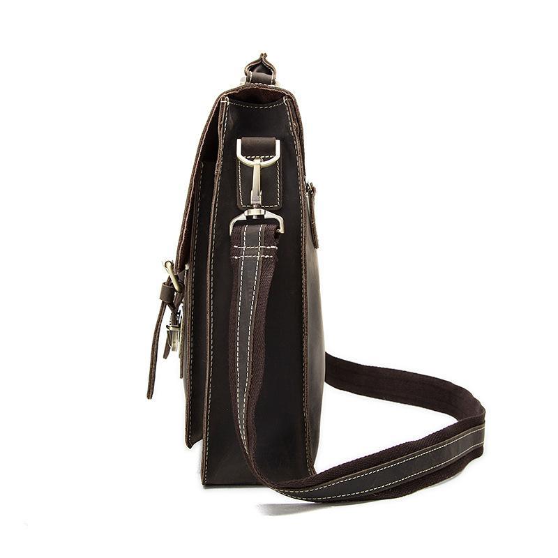 Vintage Personality Durable Sling Shoulder Bag Leather Crossboday Bag