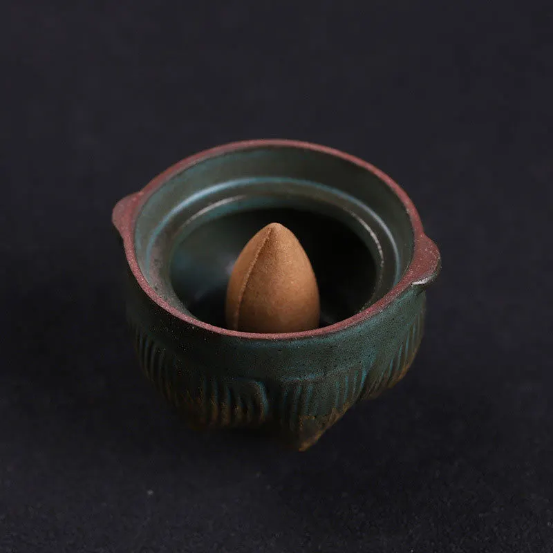 Lotus Meditation Hanging Incense Burner Decoration