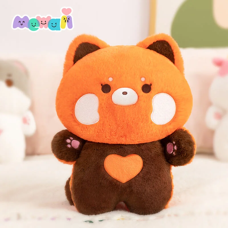 Mewaii® Squishy Red Panda Plush Kawaii Pillow Plush ToyFor Holiday Gift Christmas