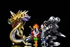 WCF Scale Dark Four Heavenly Kings Series 002 Mugendramon & Metal Seadramon - Digimon Resin Statue - LeaGue Studios