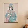 Noble lady sp&eacute;ciale en forme de 5d bricolage partiel pour peinture diamant&eacute;e pour adultes d&eacute;butants d&eacute;coration int&eacute;rieure peintures diamants art de pierres pr&eacute;cieuses 11,81x15,75 pouces