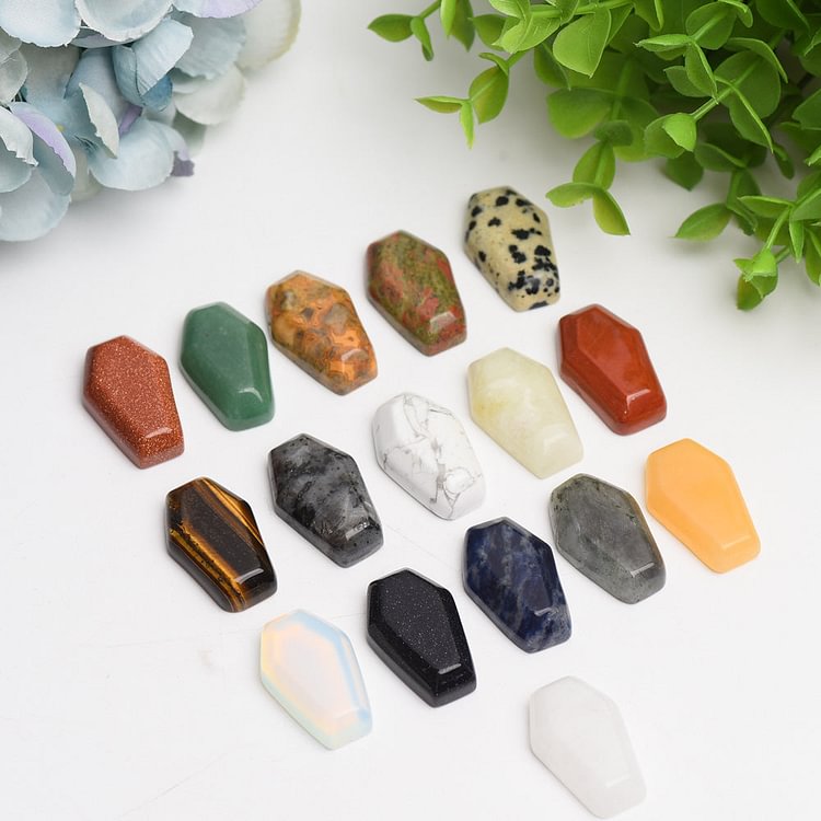1.2"   Crystal Coffin Carving